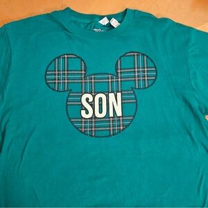 Disney Son Mickey Green Zuni Sportswear Shirt